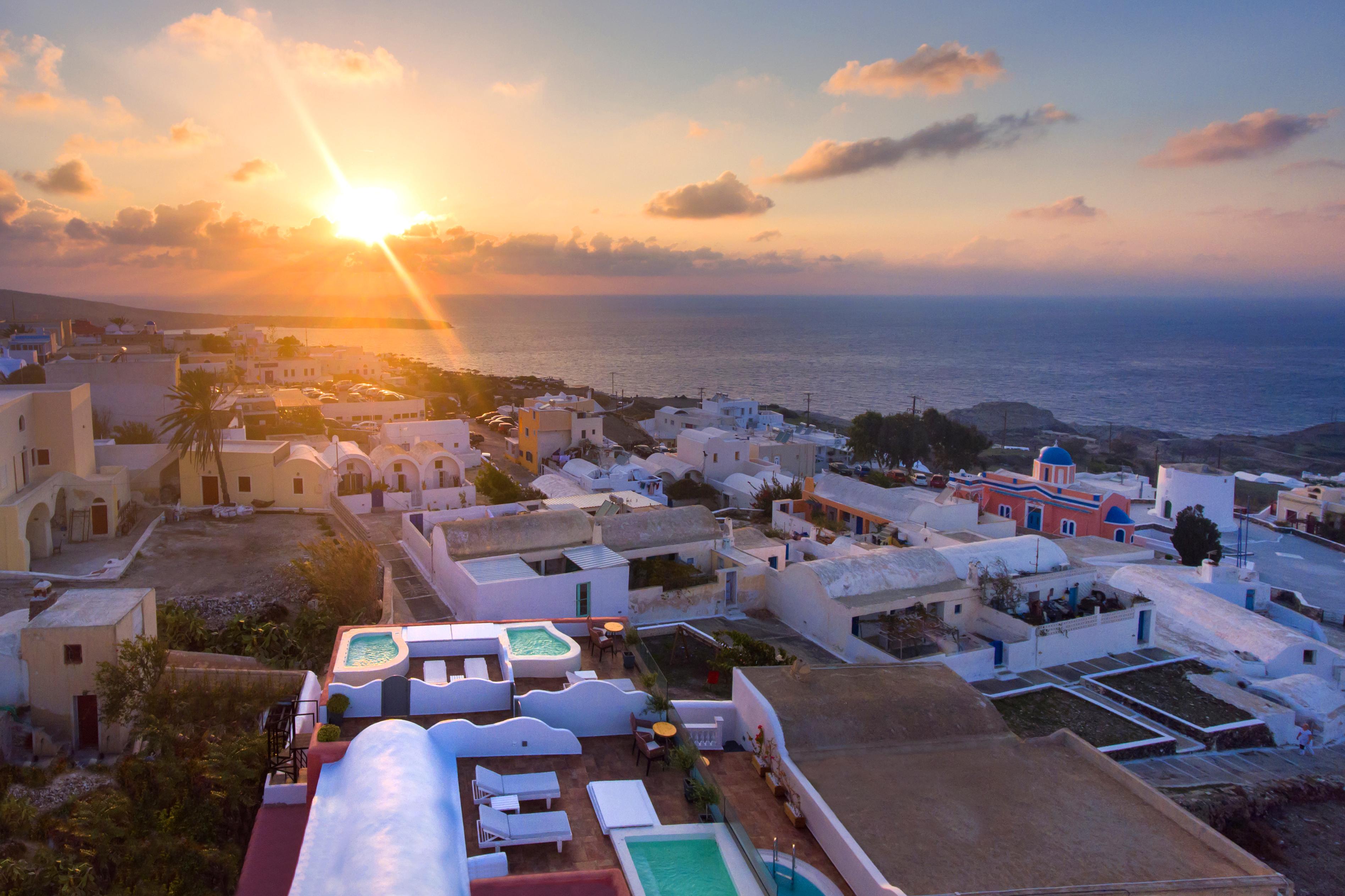 Tramonto Secret Villas Oia  Esterno foto